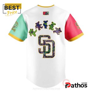 san diego padres grateful dead night city connect baseball jersey 3 hbL4n