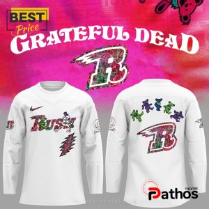 Rapid City Rush Grateful Dead Night 2025 Hockey Jersey