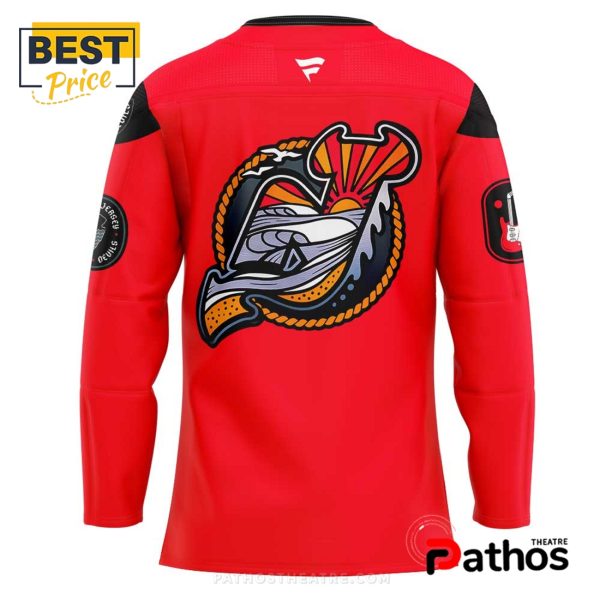 New Jersey Devils Celebrating Jetty Surf Devils Hockey Jersey