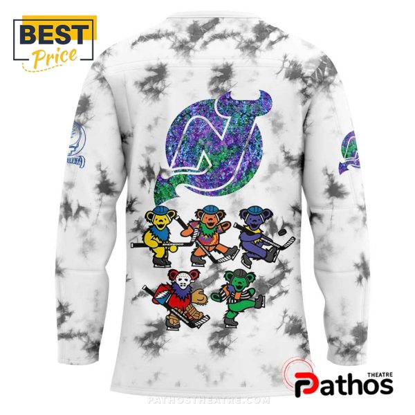 New Jersey Devils Grateful Dead Night 2025 Hockey Jersey