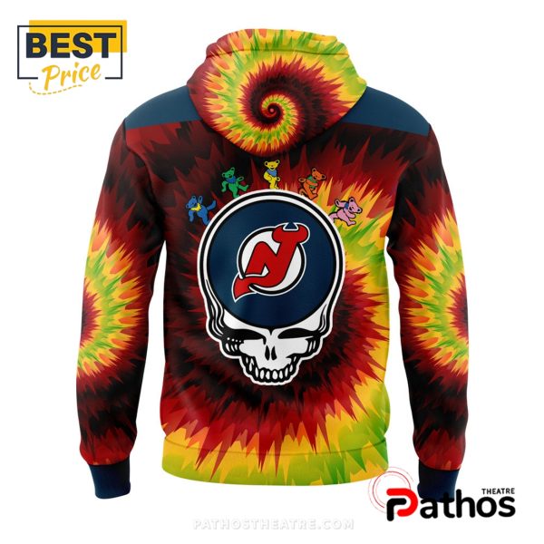 New Jersey Devils Grateful Dead Night Hoodie And Jogger