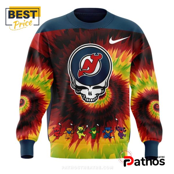 New Jersey Devils Grateful Dead Night Limited Hoodie