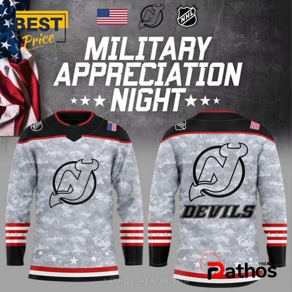 New Jersey Devils Military Appreciation Night Hockey Jersey