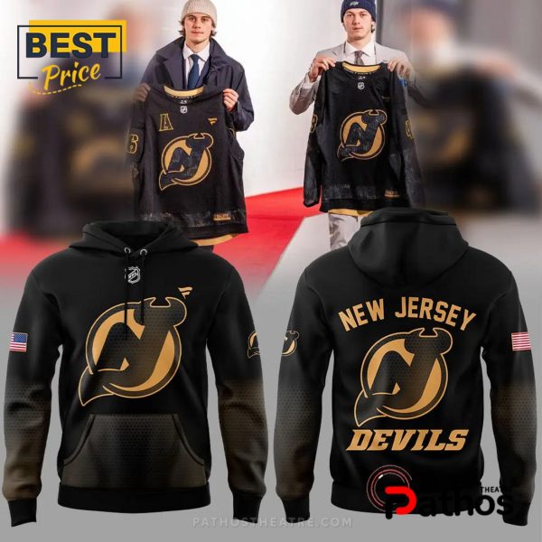 New Jersey Devils Military Threads Black Hoodie And Jogger