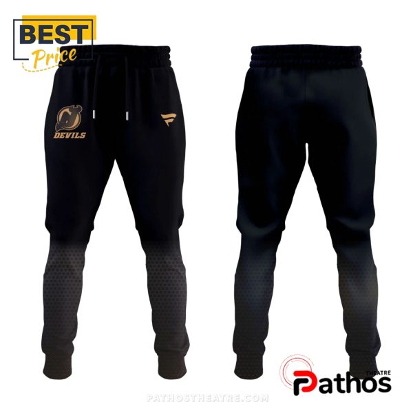 New Jersey Devils Military Threads Black Hoodie And Jogger