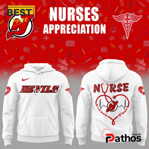 New Jersey Devils Nurses Appreciation Hoodie And Jogger