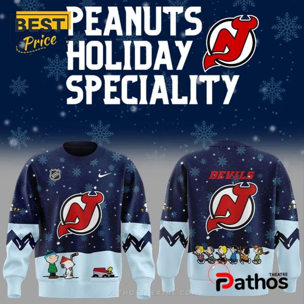 New Jersey Devils Peanuts & Snoopy 2025 Hoodie