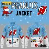 New Jersey Devils Peanuts & Snoopy Night Baseball Jacket