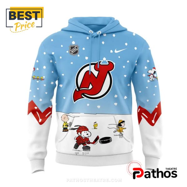 New Jersey Devils Peanuts & Snoopy Night Hoodie And Jogger