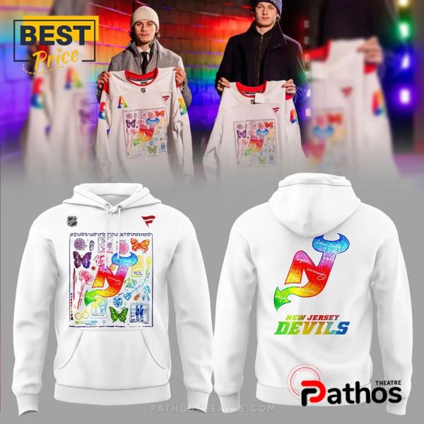 New Jersey Devils Pride Night 2025 Hoodie And Jogger