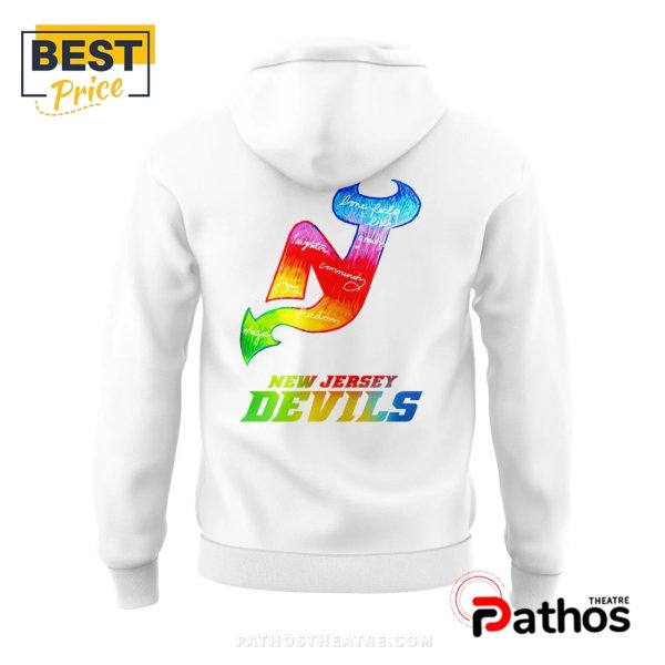 New Jersey Devils Pride Night 2025 Hoodie And Jogger