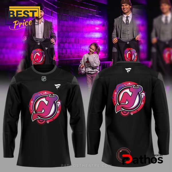 New Jersey Devils Reimagining of 90s Sport Hockey Jersey