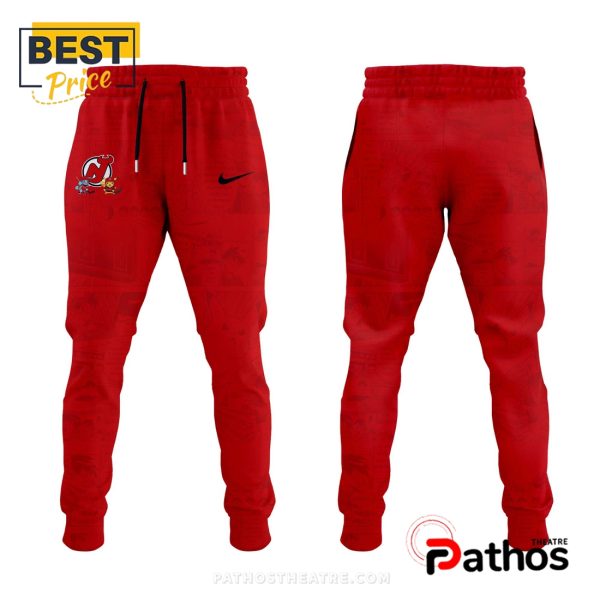 New Jersey Devils x Pokémon Red Hoodie And Jogger