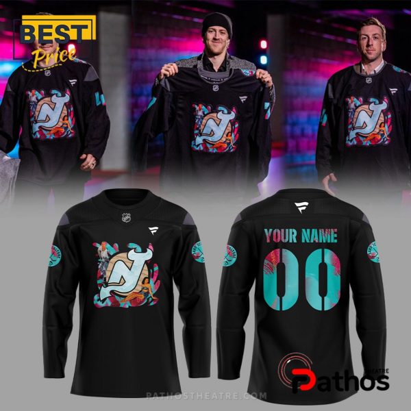 Personalized New Jersey Devils Black History Hockey Jersey