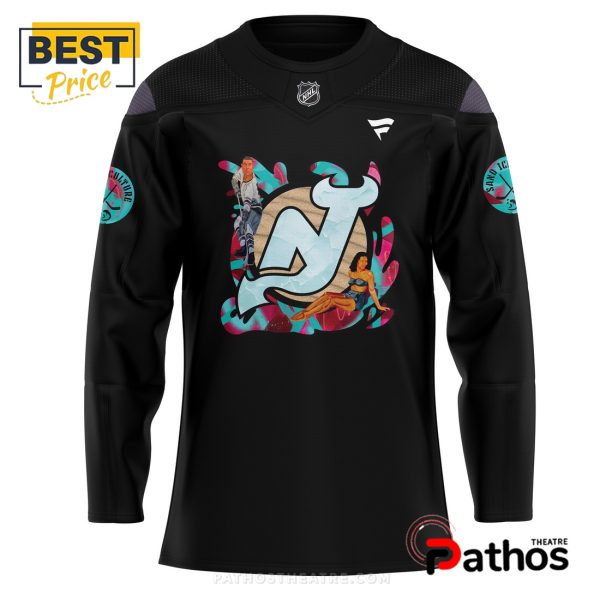 Personalized New Jersey Devils Black History Hockey Jersey