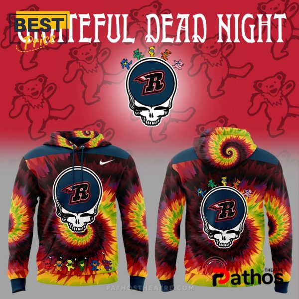 Rapid City Rush 2025 Grateful Dead Night Hoodie And Jogger