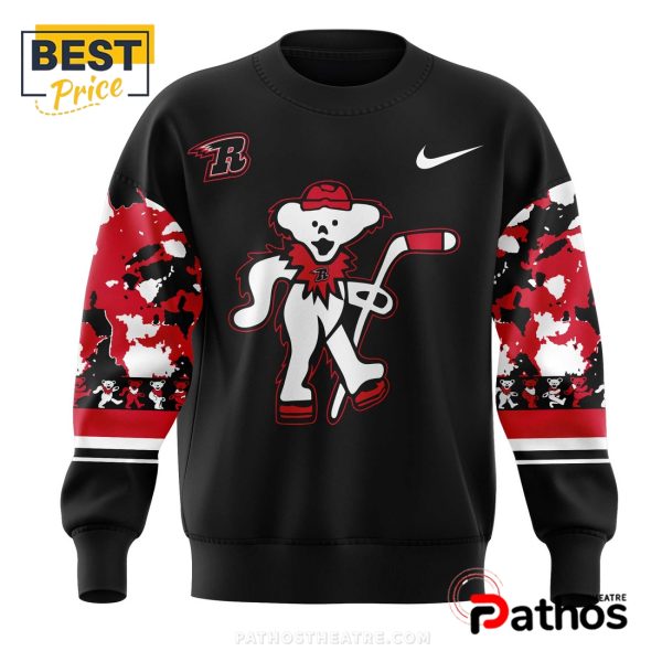 Rapid City Rush Grateful Dead Night Black Hoodie