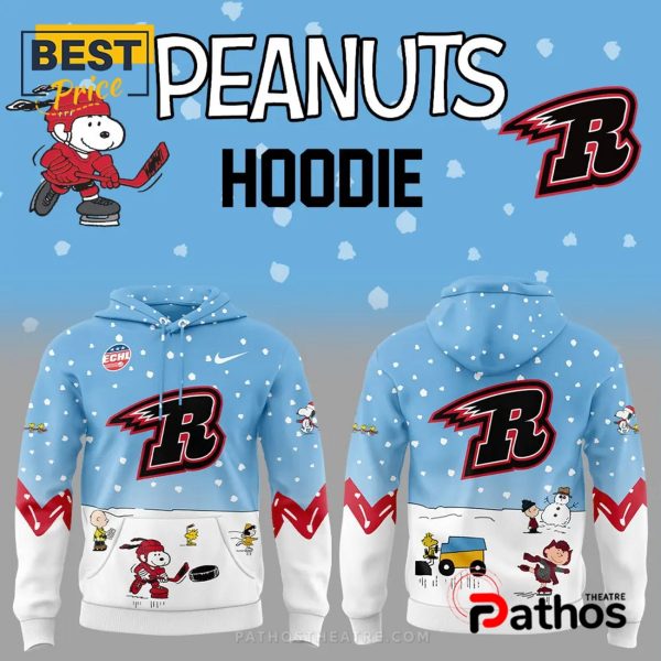 Rapid City Rush Peanuts & Snoopy 2025 Hoodie