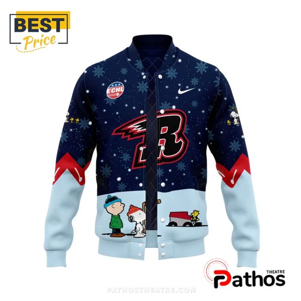 Rapid City Rush Peanuts & Snoopy Night Baseball Jacket