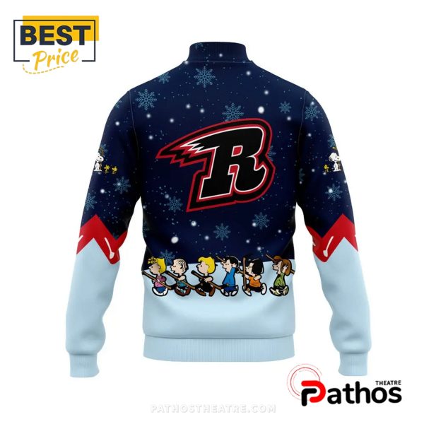Rapid City Rush Peanuts & Snoopy Night Baseball Jacket