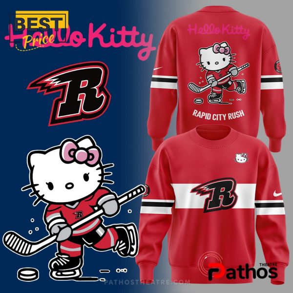 Rapid City Rush x Hello Kitty Apparel Hoodie – Red