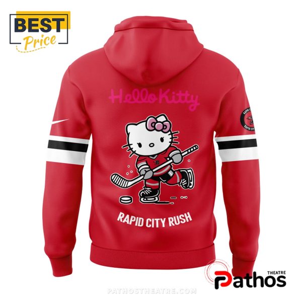 Rapid City Rush x Hello Kitty Apparel Hoodie – Red