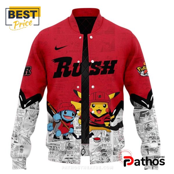 Rapid City Rush x Pokémon 2025 Baseball Jacket