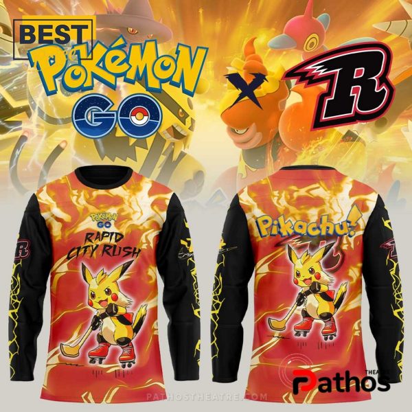 Rapid City Rush x Pokémon GO 2025 Hockey Jersey