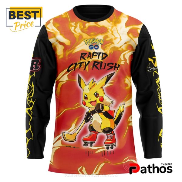 Rapid City Rush x Pokémon GO 2025 Hockey Jersey
