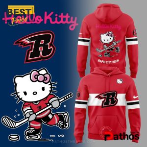 Rapid City Rush x Hello Kitty Apparel Hoodie – Red