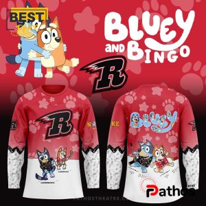 Rapid City Rush x Bluey and Bingo Hockey Jersey