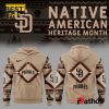 San Diego Padres 2025 Native American Heritage Hoodie And Jogger