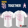 San Diego Padres Cancer Awareness Month Baseball Jersey