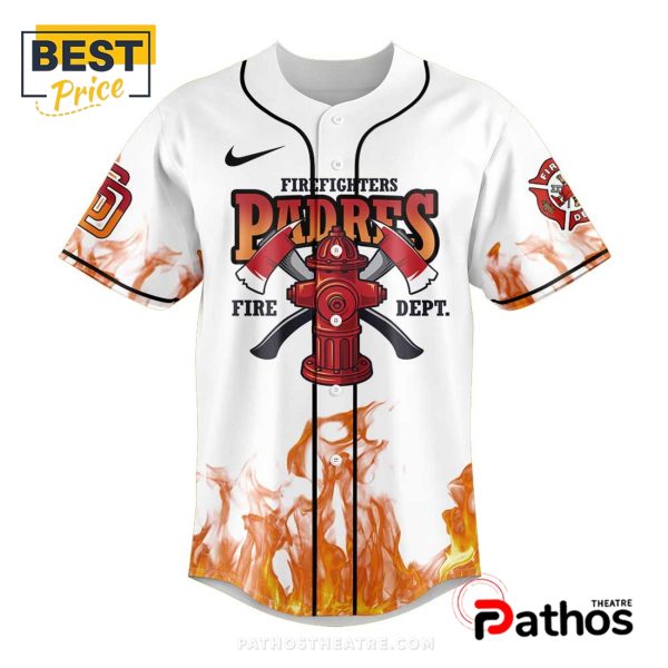 San Diego Padres Firefighter Appreciation 2025 Baseball Jersey