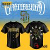 San Diego Padres Grateful Dead Night Black Baseball Jersey