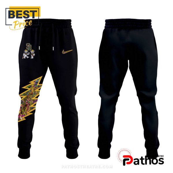 San Diego Padres Grateful Dead Night Hoodie And Jogger