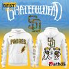 San Diego Padres Grateful Dead Night White Hoodie