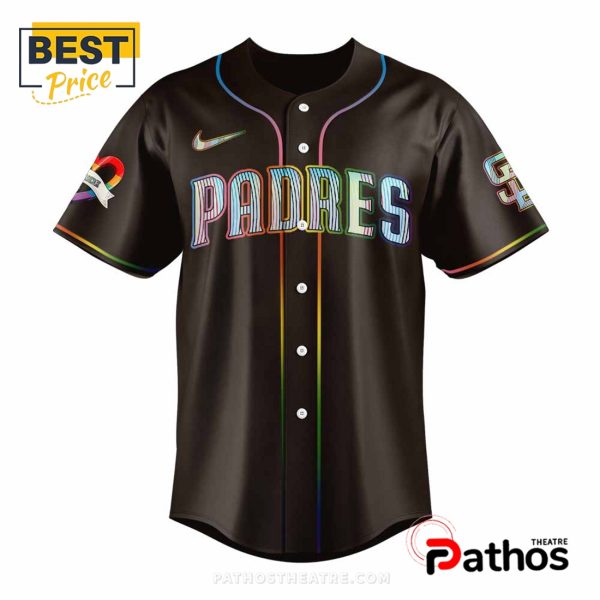San Diego Padres LGBTQ Pride Night 2025 Baseball Jersey
