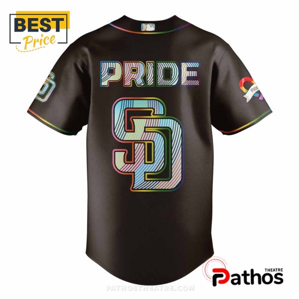 San Diego Padres LGBTQ Pride Night 2025 Baseball Jersey