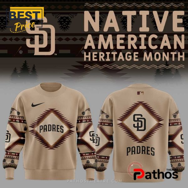 San Diego Padres Native American Heritage 2025 Hoodie
