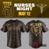 San Diego Padres Nurses Appreciation Brown Baseball Jersey