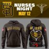 San Diego Padres Nurses Appreciation Brown Hoodie And Jogger