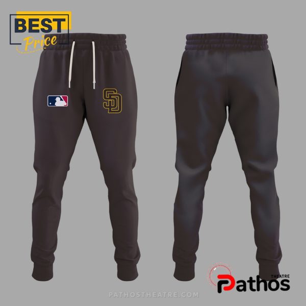 San Diego Padres Nurses Appreciation Brown Hoodie And Jogger