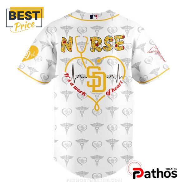 San Diego Padres Nurses Appreciation White Baseball Jersey