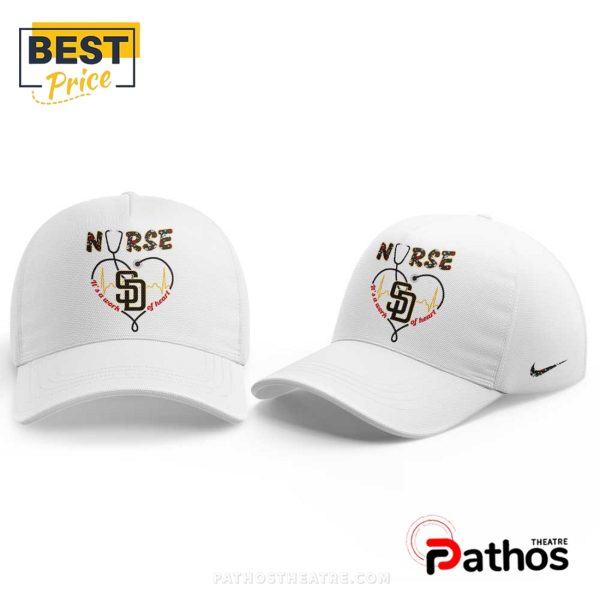 San Diego Padres Nurses Appreciation White Hoodie And Jogger