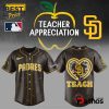 San Diego Padres Teacher Appreciation Brown Baseball Jersey