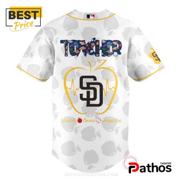San Diego Padres Teacher Appreciation Night Baseball Jersey