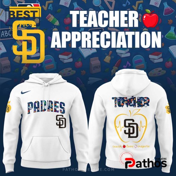 San Diego Padres Teacher Appreciation Night Hoodie And Jogger