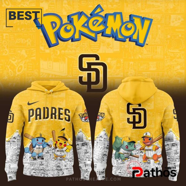 San Diego Padres x Pokémon 2025 Hoodie And Jogger