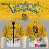 San Diego Padres x Pokémon GO Yellow Baseball Jacket